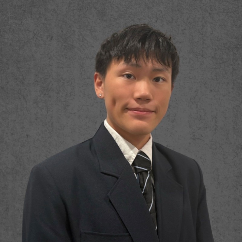 Portrait of Oliver Won, Co-Founder, Co-President, and Finance Lead of Rebels Fight Cancer